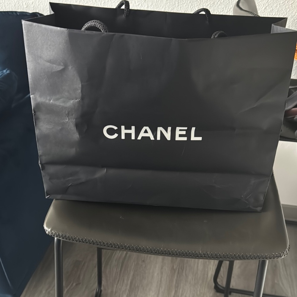 Chanel Black Shopping Bag